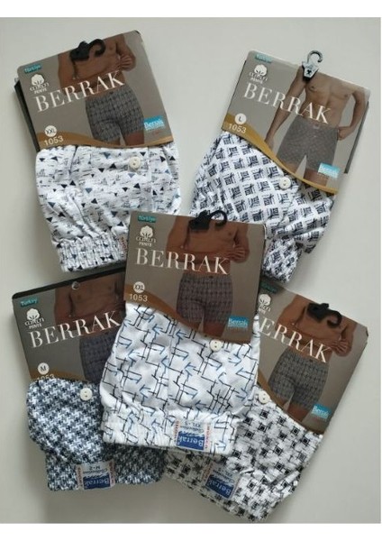 Kit Iç Giyim Berrak 1053 3'lü Erkek Boxer fiyatları