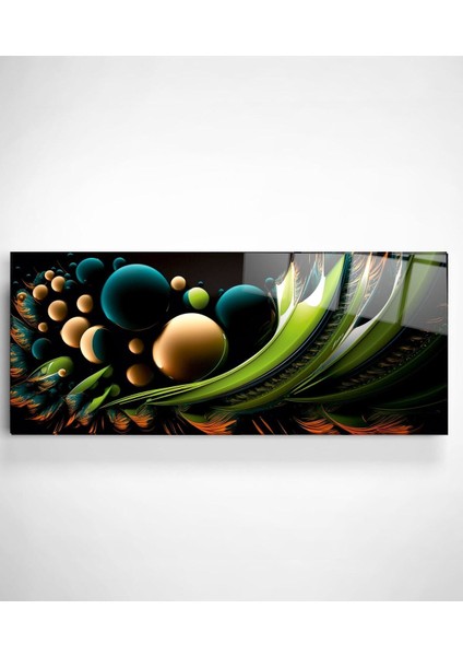 Abstract Shape Cam Tablo, Dekoratif Cam Tablo modelleri