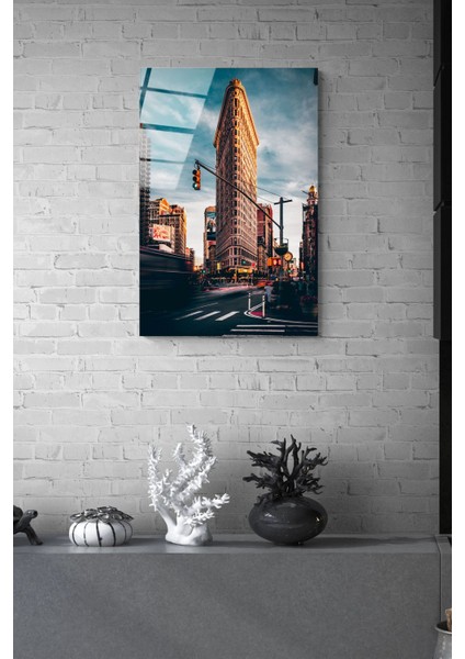 Flatiron Building, New York Cam Tablo, Dekoratif Cam Tablo modelleri