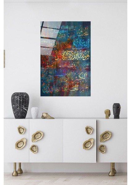 Islami Cam Tablo, Dekoratif Cam Tablo modelleri