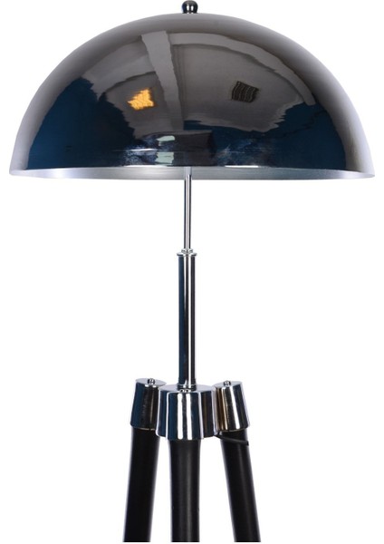 Bej Ahşap Üç Ayaklı Köşe Aydınlatma, Mantar Metal Başlık, Krom Kaplama modelleri