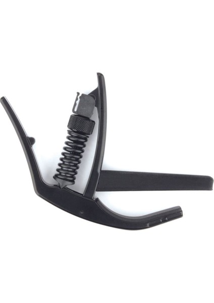 Ayarlı Mandal Klasik Gitar Için Aluminyum Siyah 100 Karakterlik Başlık