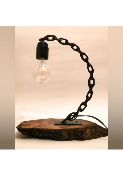 Şık Ahşap Tabanlı Masa Lambası, Modern ve Doğal Tasarım fiyatları