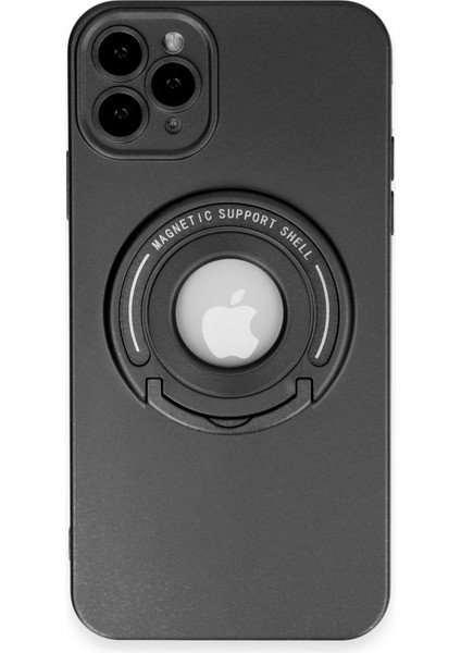 Newface iPhone 12 Pro Max Kılıf Lukka Magneticsafe Kapak - Siyah
