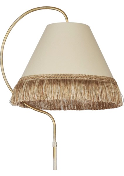 Krem ve Sarı Tonlarında Şık Püsküllü Dekoratif Aydınlatma Lambaderi fiyatları