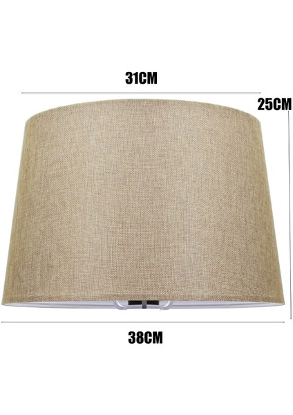 Bej Lambader Şapkası, Şık ve Modern Dekoratif Aydınlatma Aksesuarı fiyatları