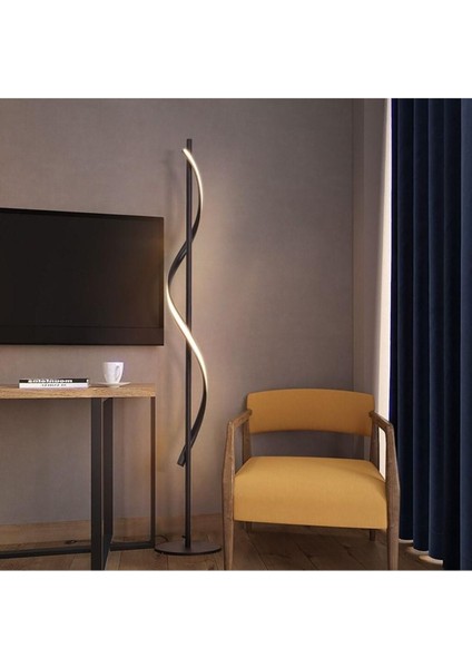 150 cm LED Lambader, Sıcak Beyaz Işık, Metalik Tasarım, Modern ve Şık Aydınlatma modelleri