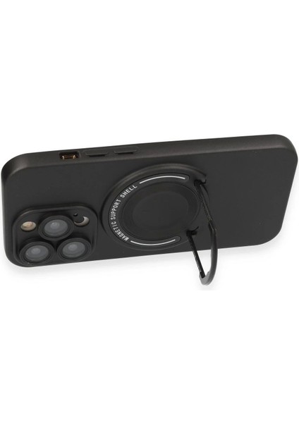 Newface iPhone 13 Pro Kılıf Lukka Magneticsafe Kapak - Siyah fırsatları