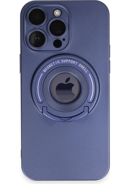 Newface iPhone 13 Pro Max Kılıf Lukka Magneticsafe Kapak - Lacivert