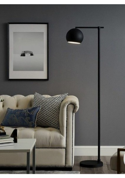 Rustik Tarzda 180CM Köşe Lambası, Yerden Aydınlatma, Şık ve Modern Tasarım