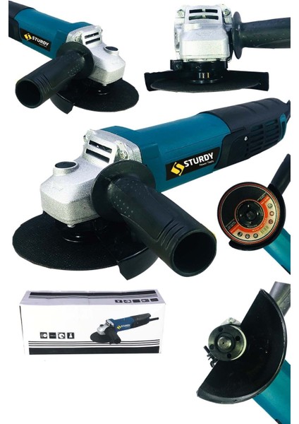 Bakır Sargı 1250W Spiral Kesme ve Taşlama Makinası, 125MM