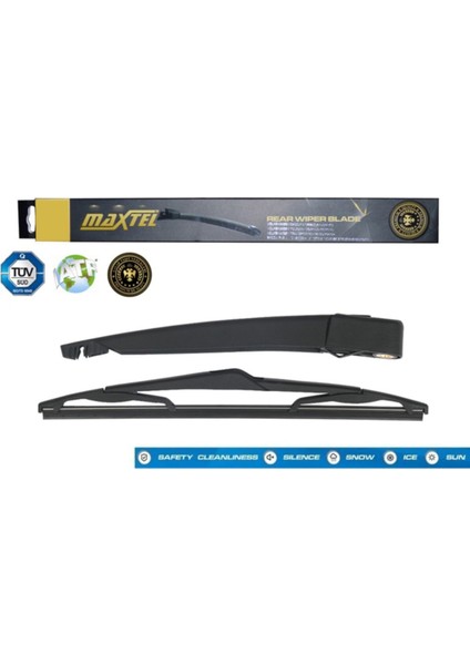 2014 Sonrası Hatchback Arka Silecek Seti Kol ve Süpürge ile Komple