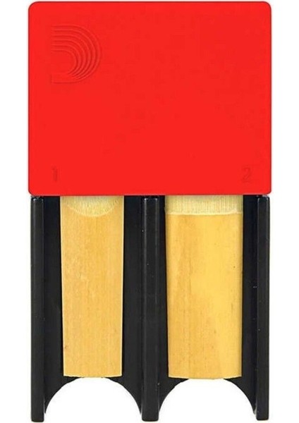 Kırmızı Renkli Saksafon ve Klarnet Kamış Kutusu, Müzik Aksesuarı