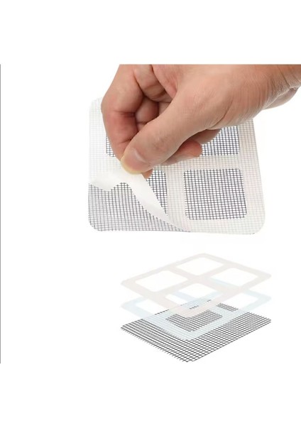 20 Adet Yapışkanlı Tek Kullanımlık Banyo ve Mutfak Süzgeci Seti