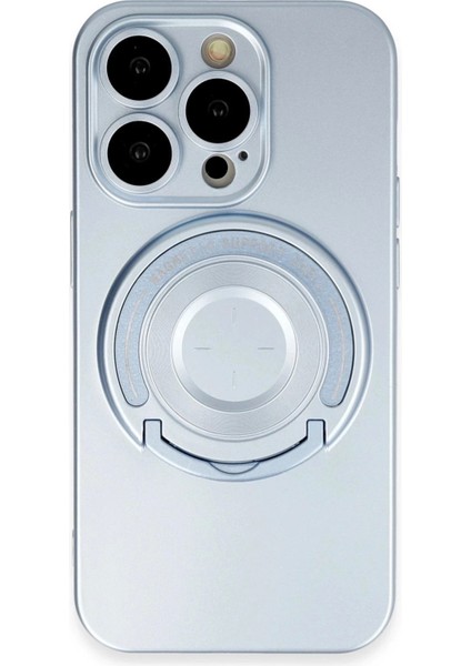 Newface iPhone 13 Pro Kılıf Lukka Magneticsafe Kapak - Sierra Blue