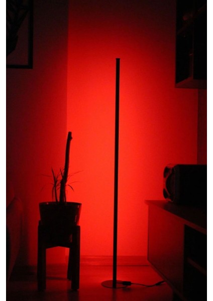 Köşe Dekoratif Lambader, LED Işık Sistemi, Rgb 256 Renk, Şık ve Modern Tasarım fırsatları