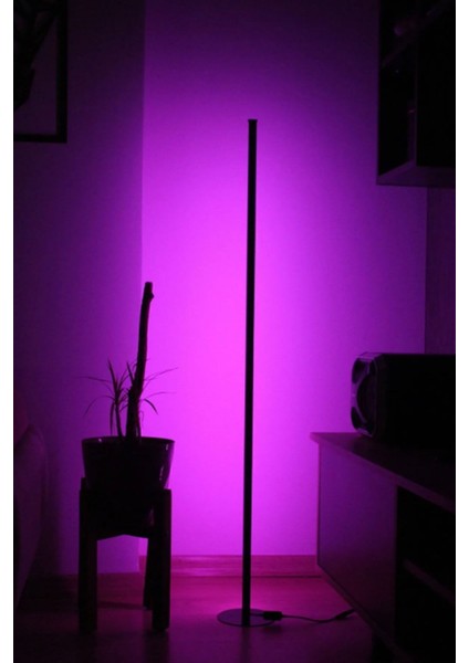 Köşe Dekoratif Lambader, LED Işık Sistemi, Rgb 256 Renk, Şık ve Modern Tasarım indirimleri