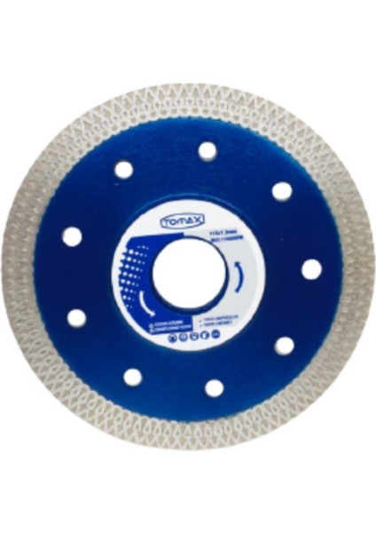 115X1.3MM Taş ve Beton Disk, Fayans ve Mermer Kesim Için Uygun Araç Parçası