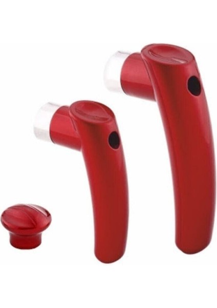 Uyumlu Çelik Çaydanlık Sapı, Kırmızı Renkli, Dayanıklı ve Şık Tasarım fırsatları