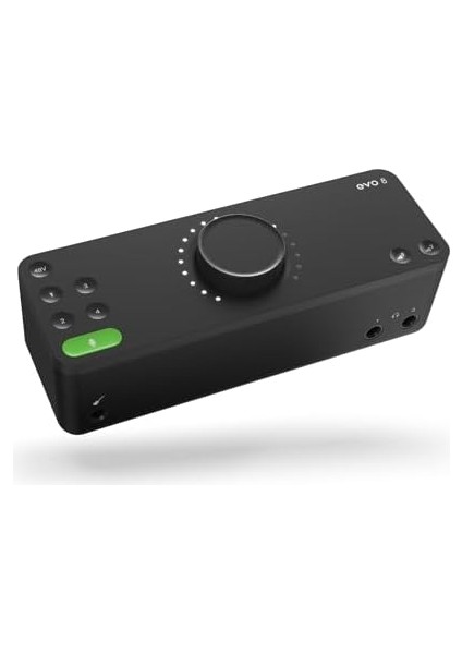 Evo8, Evo 8 USB Ses Arabirimi Ses Kartı Müzik Üretimi Için (4 In / 4 Out USB Ses Arayüzü, 48 Volt Phantom Besleme, 4 Mikrofon Preamp, Loopback, Windows/mac/ios)