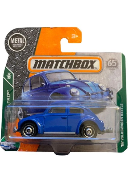 - 1962 Volkswagen Beetle - Mavi (1/64) 2017 Üretim