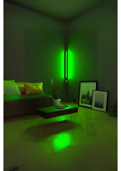 Renkli Rgb LED Bar 100 Cm, Tak ve Çalıştır, Kumandalı, Montajlı, Duvar Işığı fiyatları