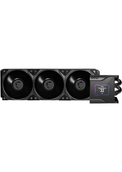 Meg Corelıquıd S360 Aıo Cpu Su Soğutma, 2,4 Inç IPS Ekran, 7. Nesil Asetek Pompası, Vrm Fan, 3 x Sessiz Gale P12 Fan, Buharlaşmaya Dayanıklı Hortumlar, Msı Center, Amd ve Intel Uyumlu fiyatları