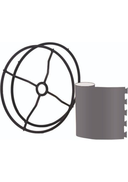 Antrasit Gri Yedek Lambader Başlığı, Şık ve Kullanışlı Tasarım modelleri