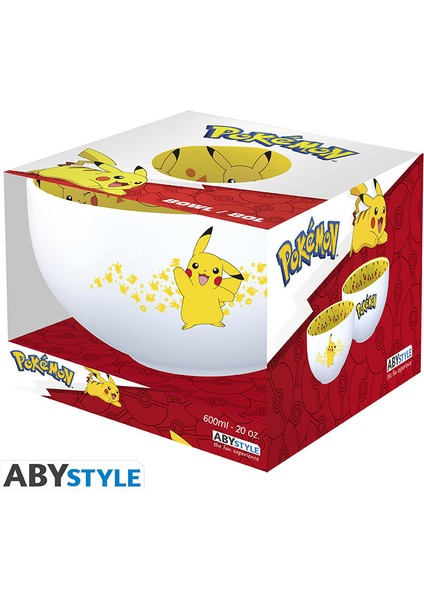 ABYStyle - Pokemon - Bowl - 600 ml Kase - "pikachu" Cardboard Box X2- ABYBOL046