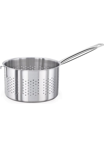 Paslanmaz Çelik Sos Tenceresi ve Süzgeç, 24X15 Cm, Dayanıklı ve Şık Tasarım fiyatları