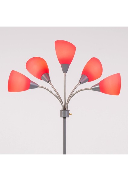 Pembe ve Beyaz Modern Lambader, Şık ve Işıltılı Dekorasyon Parçası fırsatları