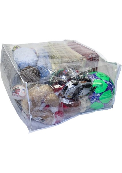 Turuncu Çok Amaçlı Pvc Düzenleyici Hurç, Çanta ve Organizer