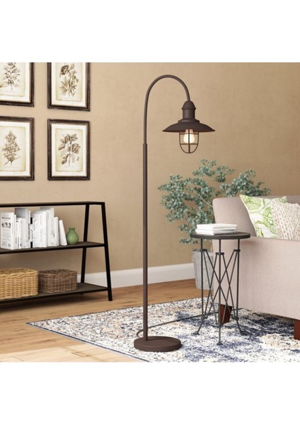 Retro Rustik Metal Köşe Lambası, Şık ve Sıcak Atmosum Için Tasarlandı