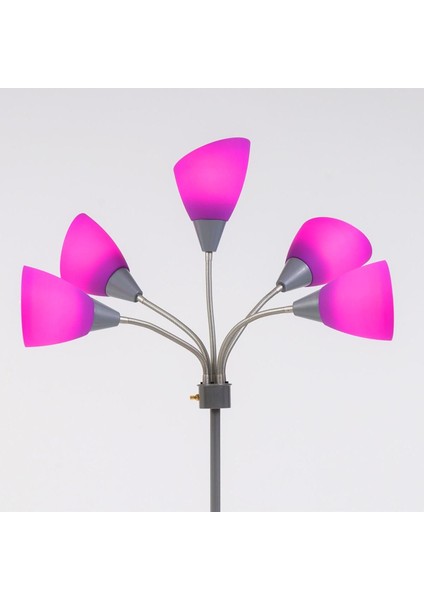 Mor Renkli Şık Lambader, Modern ve Şık Tasarım, Ev Dekorasyonu Için Ideal Seçenektir. fırsatları