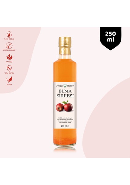 Elma Sirkesi / 250 ml (Çok Keskin)