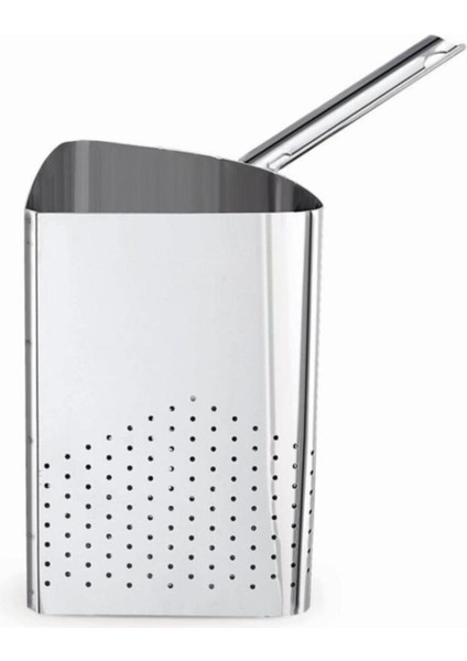 Çelik Makarna Süzgeci 24X19,5CM, Dayanıklı ve Şık Mutfak Gereci