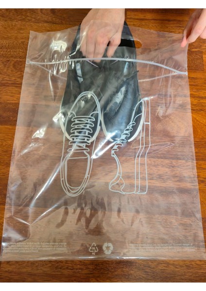 6 Adet Kilitli 45X52 cm Ayakkabı Saklama Poşeti Düzenleyici Poşet Ayakkabı Organizer Poşeti indirimleri