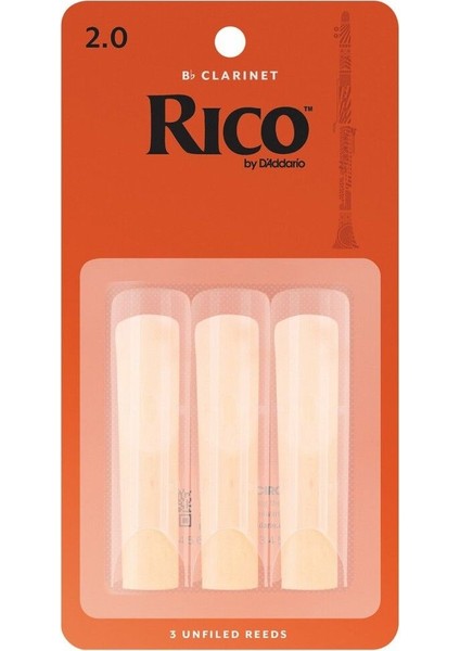 Sib Klarnet Kamışı, 3'lü Paket, No:2, Yüksek Kalite, Müzik Enstrümanı Aksesuarı