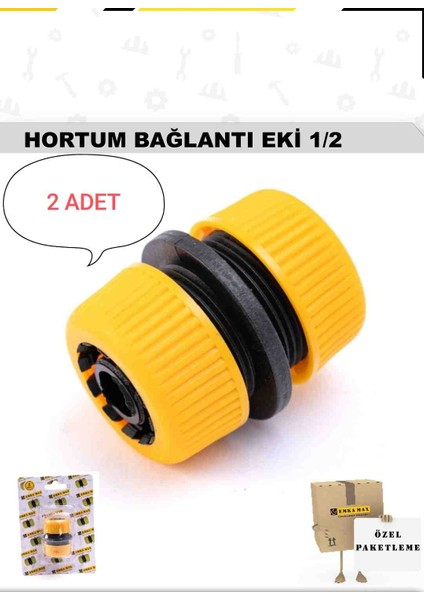 1/2hortum Bağlantı Birleştirme Eki 2 Adet
