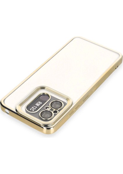 Newface Xiaomi Redmi 12C Kılıf Slot Silikon - Gold modelleri