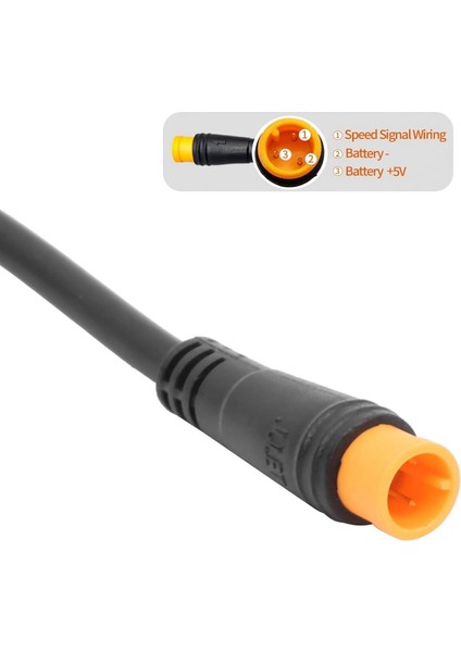 E-Bike Elektrikli Bisiklet Güç Kolu Gaz Kolu 3pin Elcik Set GMS1119-10 fırsatları