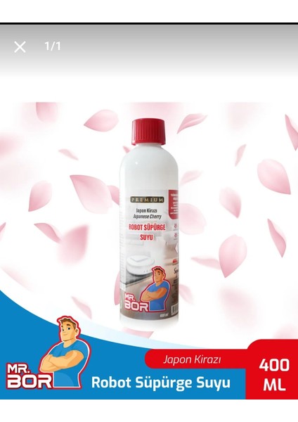 Akıllı Robot Süpürge Suyu 400 ml Japon Kirazı fiyatları