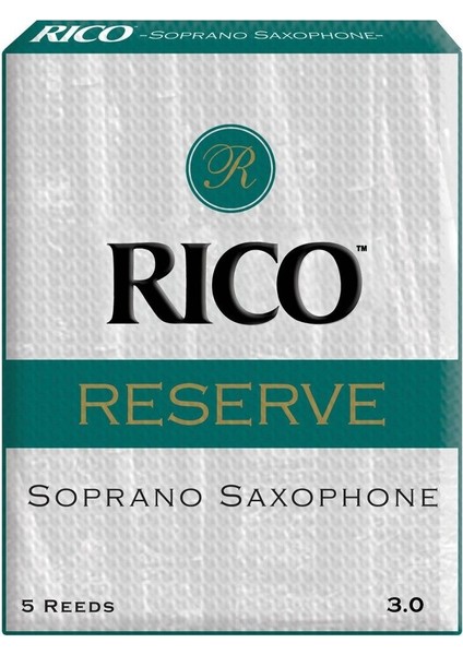 Soprano Saksafon Kamışı No:3, Rico Reserve RIR0530, Yüksek Kalite Müzik Aleti Aksesuarı