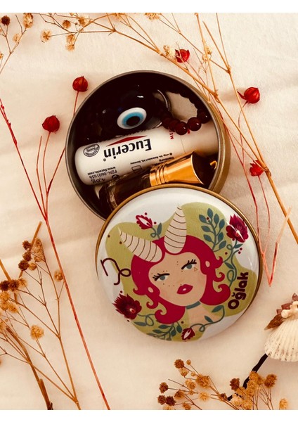 Oğlak Burcu 9 #desenli Metal Kutu#sabun Kutusu#anahtarlık Kutusu#mum Kutusu#küçük Takı Kutusu fiyatları