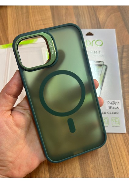 Apple iPhone 11 / Xr Magsafe Kılıf (Screen Protector ) modelleri