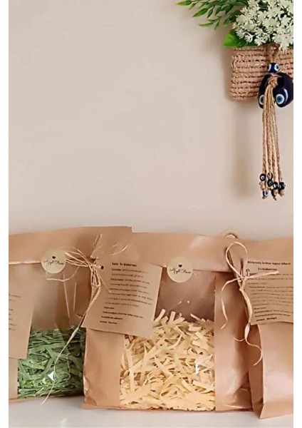 100 Adet 25X42 Büyük Boy Hazır Pencereli Hediye Paketleme Kağıdı Çizgili Kraft Kese Kağıdı fırsatları