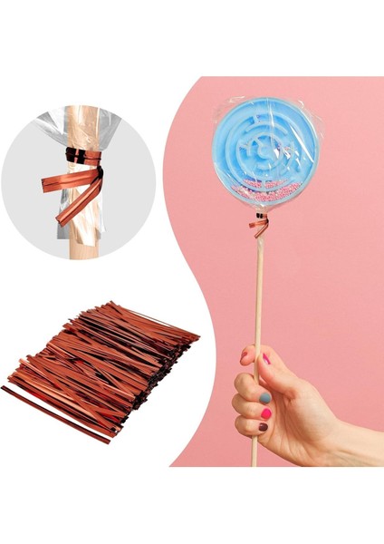 100 Adet Kırmızı Tel Klips Poşet Ağzı Kapatma Teli Poşet Bağı Poşet Klipsi fırsatları