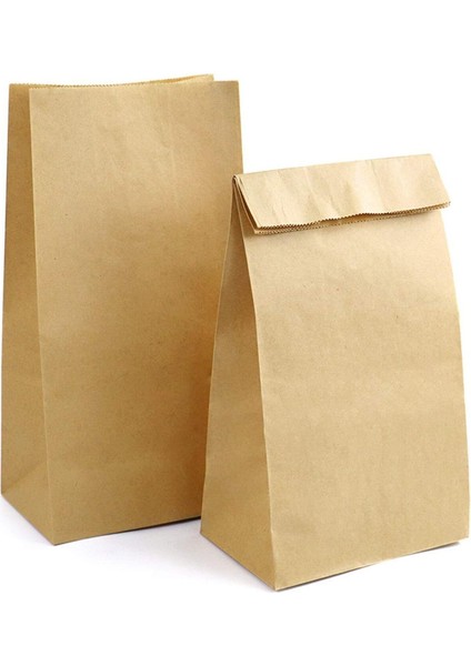 Kare Dipli (Dik Duran) Kalın Kraft Hediye Kağıdı Kese Kağıdı Ebat 13X24 10 Adet fırsatları