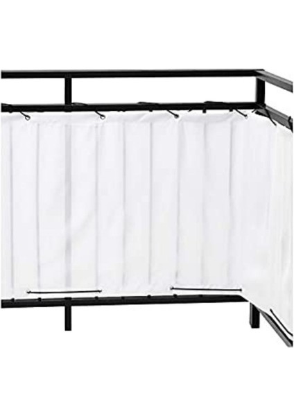 4 Metre x 65 cm Beyaz Balkon Demiri Koruyucu Branda fiyatları
