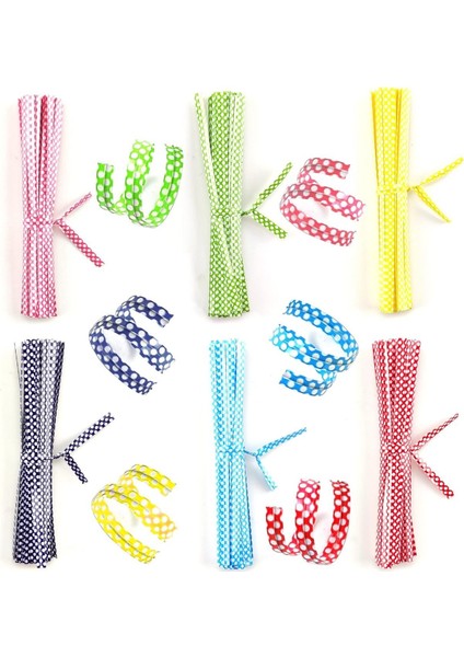 100 Adet Kırmızı Puantiyeli Tel Klips Poşet Bağlama İçin Kullanışlı ve Şık fırsatları